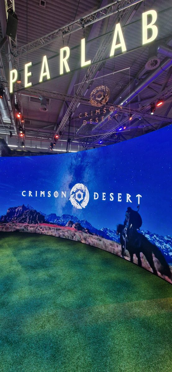 JDNerdTV's tweet photo. Wir haben uns  nochmal #crimsondesert an gesehen und muss leider sagen das die diese jährige Demo mir gezeigt haben das die Entwickler noch zeit brauchen #Gamescom2025 https://t.co/wWIpjOHavH