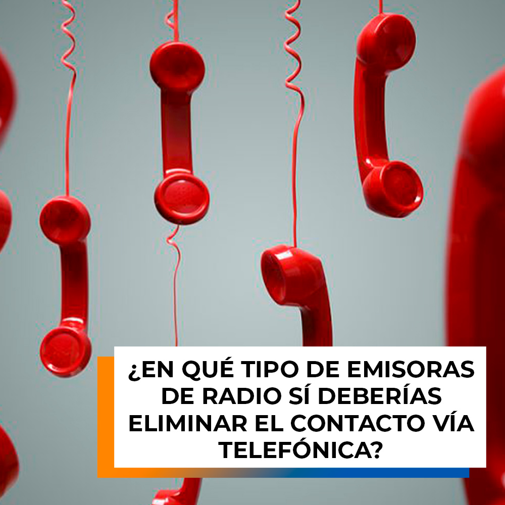 RadioNotas's tweet image. 📻👉 ¿En qué tipo de emisoras de radio SÍ deberías eliminar el contacto vía telefónica?
#Radio #ComunidadRadial #RadioMarketing #Interacción #TendenciasEnRadio #Oyentes

👉 radionotas.com/2025/08/21/en-…