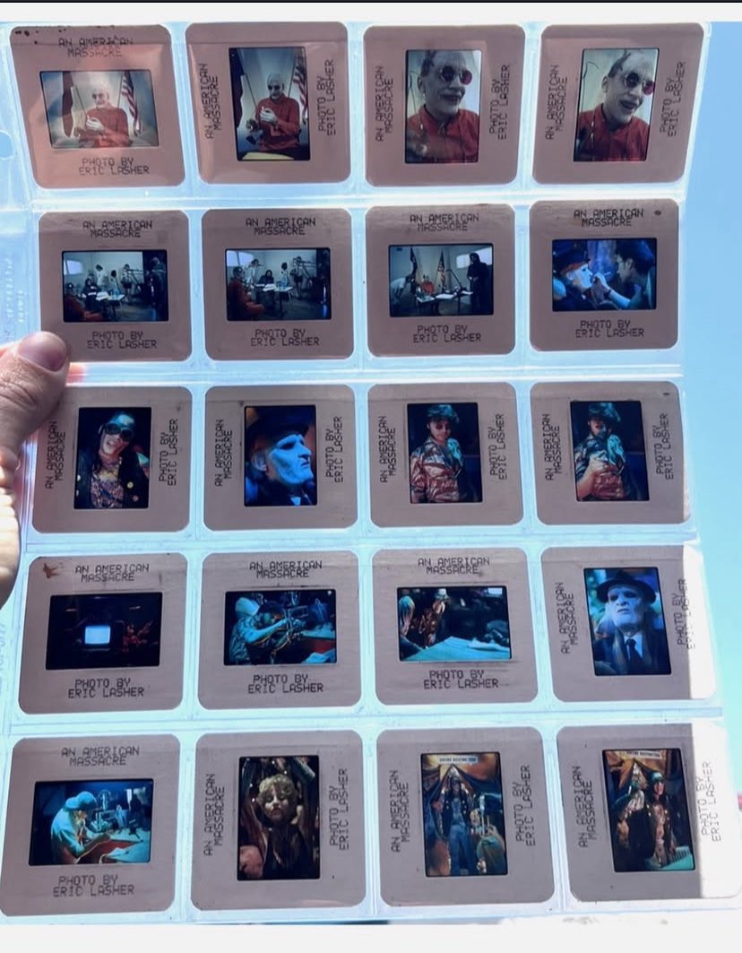 ThatHorrorible's tweet photo. Found!  The long lost “All American Massacre” (unreleased sequel to “Texas Chainsaw Massacre 2”) starring Bill Moseley and directed by William Hooper surfaced on eBay and has sold!  Find out more about this film and watch “In Search of All American Massacre” on @Tubi 
#horror https://t.co/0PIjPGU0sb