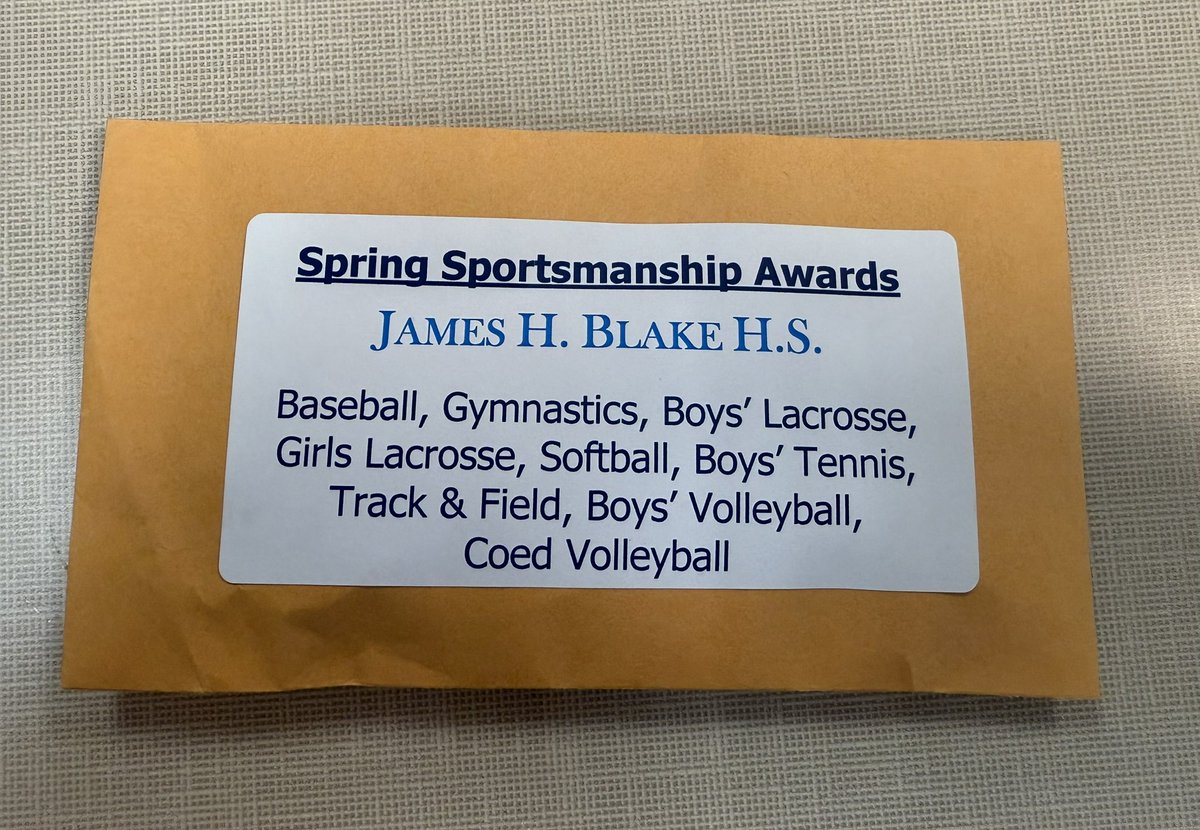 Blake Athletics tweet media