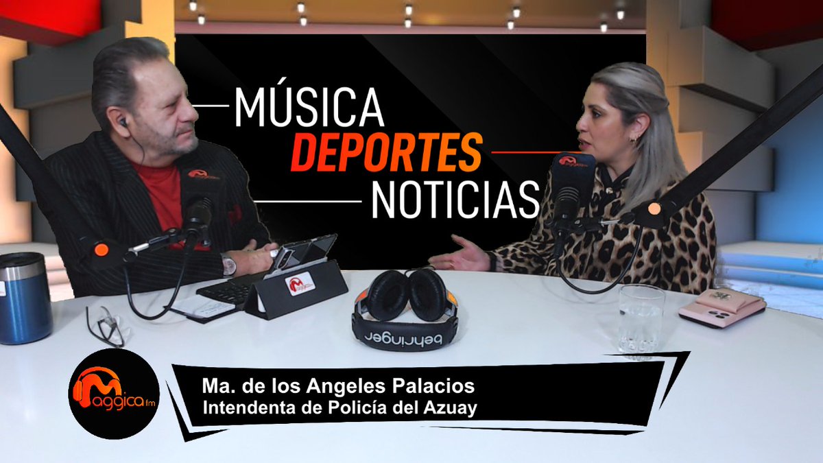 NoticieroMundoenLínea 🌎
EN VIVO Nuestra invitada de hoy: Ma. de los Angeles Palacios, Intendenta de Policía del Azuay 

Tema: Control y revisión al precio de útiles y uniformes escolares 

#NoticieroMundoenLínea 
#TuMaggicaEstación 
#entrevista #noticias #Cuenca #Ecuador