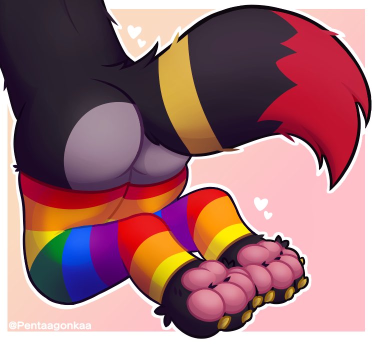 Forgot it was Pawgust oops~ 🐾 

🎨: <a href="/Pentaagonkaa/">Pencia 🔜 NFC & Gdakon</a>