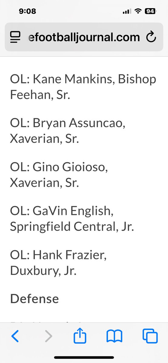 Thank you to <a href="/newftbj/">New England Football Journal ® 🏈</a>  for the incredible High School football coverage around the region.  Thank you also for naming <a href="/BradyRhinesmith/">brady rhinesmith</a> to the 20 players to watch list and <a href="/DuxFrazier60/">Hank Frazier</a> to the Pre Season All State Team.  Prove them right boys.