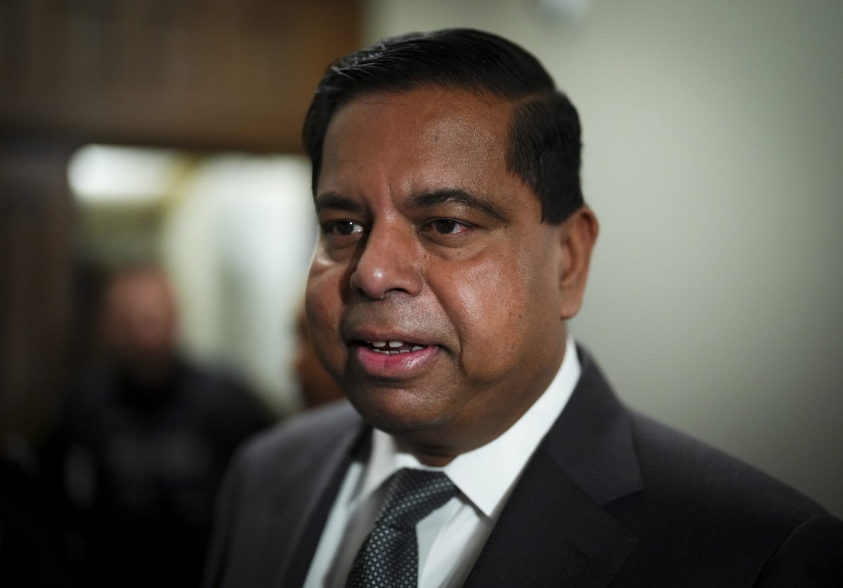 Public Safety Minister <a href="/gary_srp/">Gary Anandasangaree</a> can see the finish line for the <a href="/liberal_party/">Liberal Party</a> gvt’s oft-maligned firearm #buyback program (which he said) will be rolled out next month and completed within the next year:
Q: "There were some conservative commentators recently calling for the gun