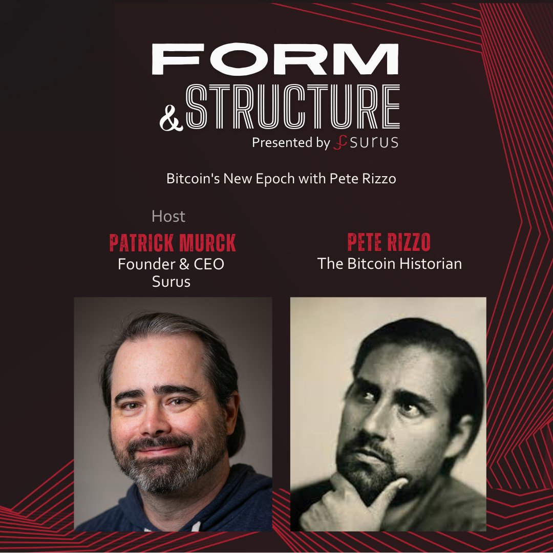 Surus (@surus_io) on Twitter photo "The GENIUS Act might have secured US financial dominance for the next hundred years... it might be President Trump's most enduring contribution to America as a society."
☝️<a href="/pete_rizzo_/">The Bitcoin Historian</a> on the historic implications of crypto policy
New Form and Structure episode 🎧
Spotify: "The GENIUS Act might have secured US financial dominance for the next hundred years... it might be President Trump's most enduring contribution to America as a society."
☝️<a href="/pete_rizzo_/">The Bitcoin Historian</a> on the historic implications of crypto policy
New Form and Structure episode 🎧
Spotify: