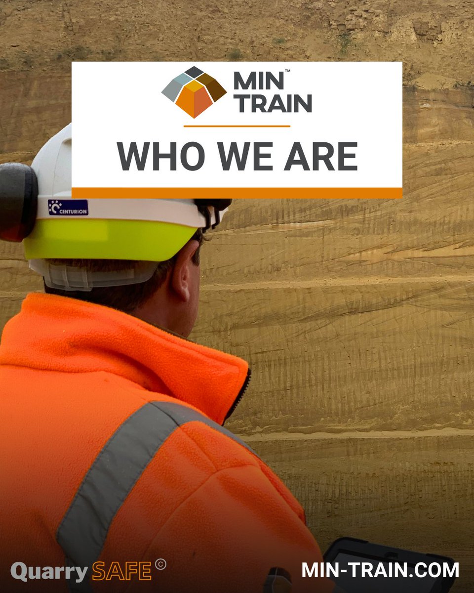 We Are Min-Train™ — specialists in accredited, award-winning training and assessments for the Mineral Processing and Extractives sector.

At Min-Train, our goal is simple: to support the sector with innovative solutions that make a real difference.