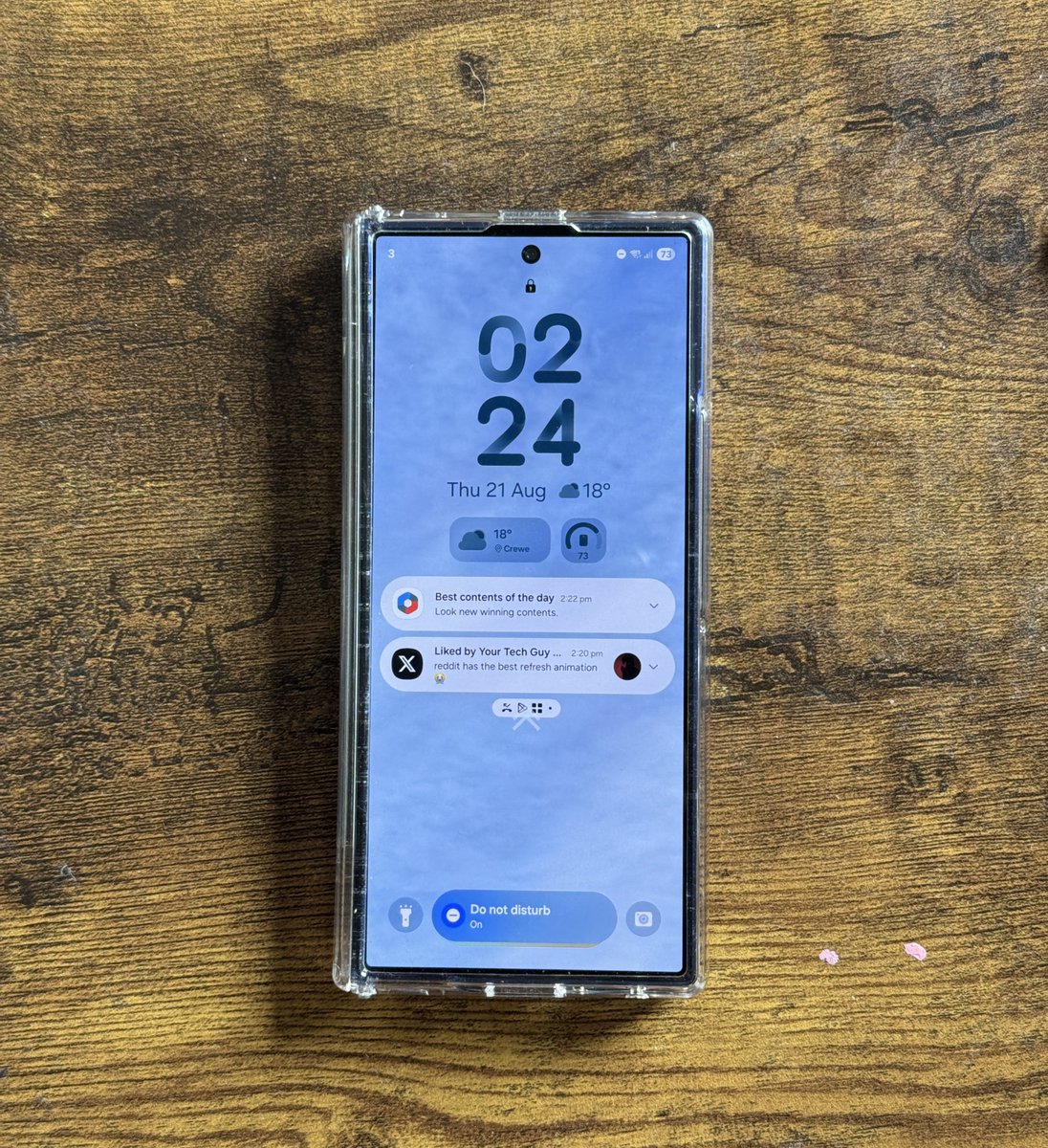 was getting out the taxi last night and my Z Fold 7 fell out my bag and across the car park 

i nearly had a heart attack