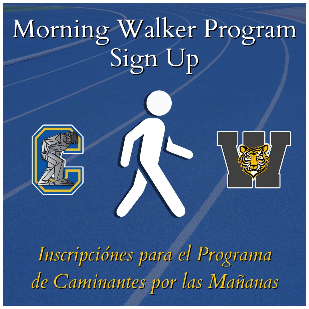2025-2026 School Year JTHS Morning Walker Program Sign-Up
bit.ly/41TDgaB