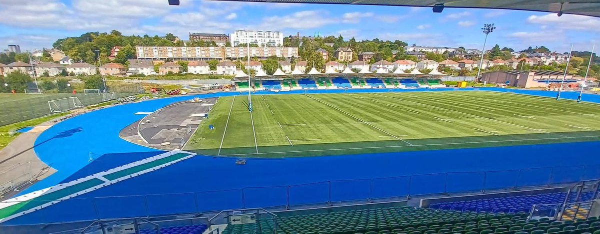 Glasgow Accies 159 (@hugh_barrow) on Twitter photo The Blue Sea of Scotstoun The Blue Sea of Scotstoun