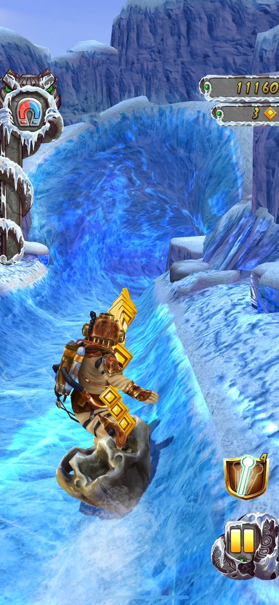 MagicOrder's tweet image. でもってCD聴きながら広告動画視聴7連発済ませて潜水士獲得！

#TempleRun2