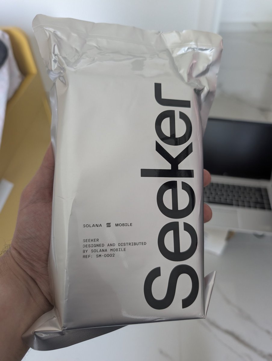 Just got my <a href="/solanamobile/">Seeker | Solana Mobile</a> ! Excited to test it out!
