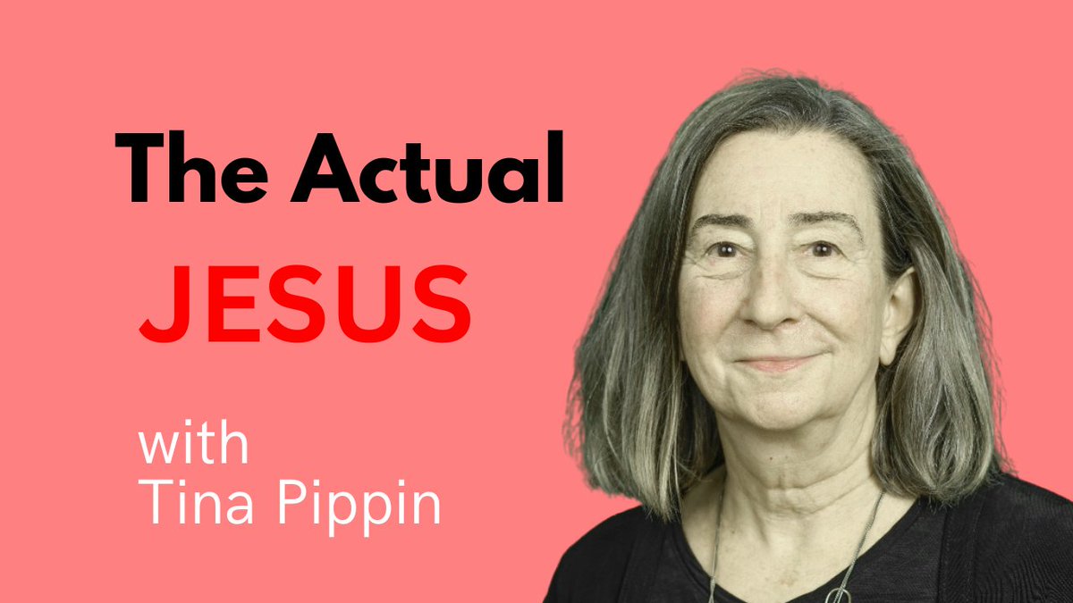 What will the actual Jesus do in our time, watch this episode of my interview with Dr. Tina Pippin.
youtube.com/watch?v=f5JYEI…
