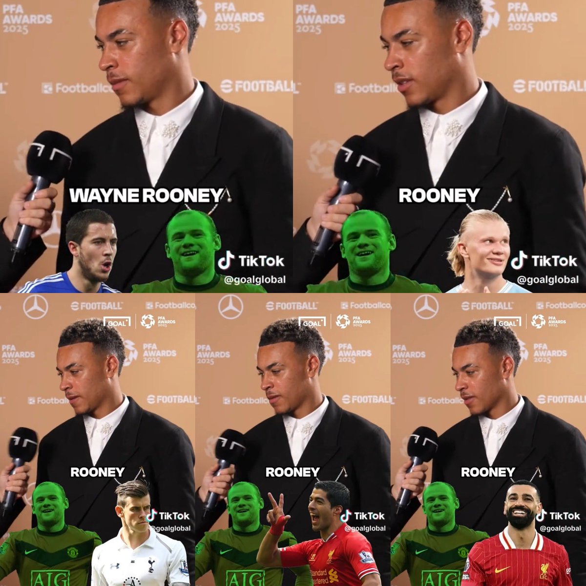 ZaidBalll's tweet photo. 🚨🗣️Morgan Rogers when asked:

Rooney or Hazard? Rooney.
Rooney or Haaland? Rooney.
Rooney or Bale? Rooney.
Rooney or Suarez? Rooney.
Rooney or Salah? Rooney.

[@goal] https://t.co/mZ0bsZpJPb