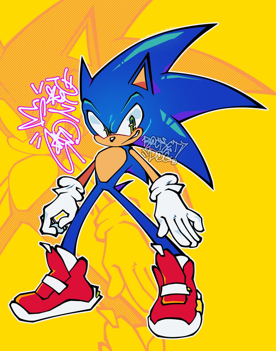 🌀#sonic #SonicTheHedgehog #CLIPSTUDIOPAINT