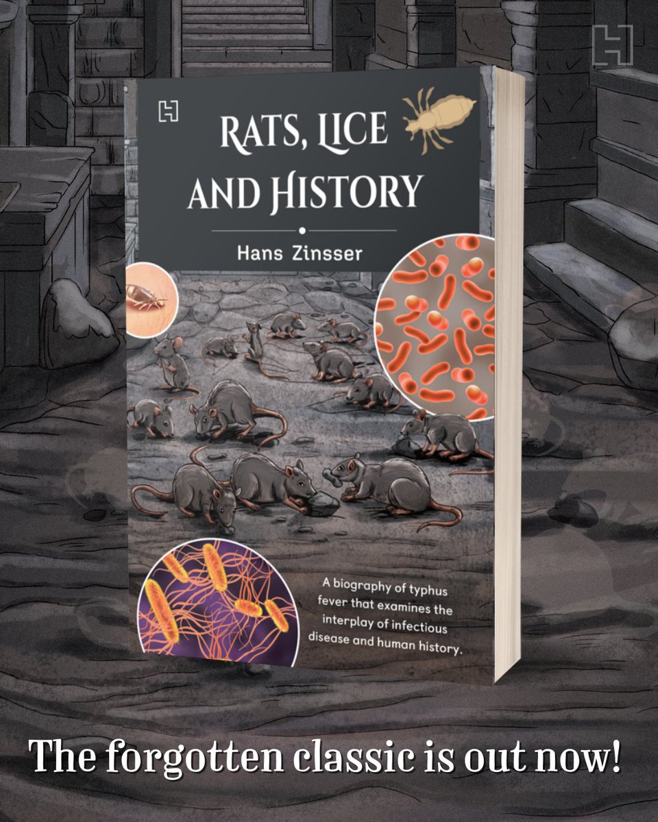 Hachette India (@hachetteindia) on Twitter photo An essential read for scientists, medical professionals, history lovers, and curious minds drawn to the unexpected forces that have steered humanity. 
Rats, Lice and History. OUT NOW! An essential read for scientists, medical professionals, history lovers, and curious minds drawn to the unexpected forces that have steered humanity. 
Rats, Lice and History. OUT NOW!
