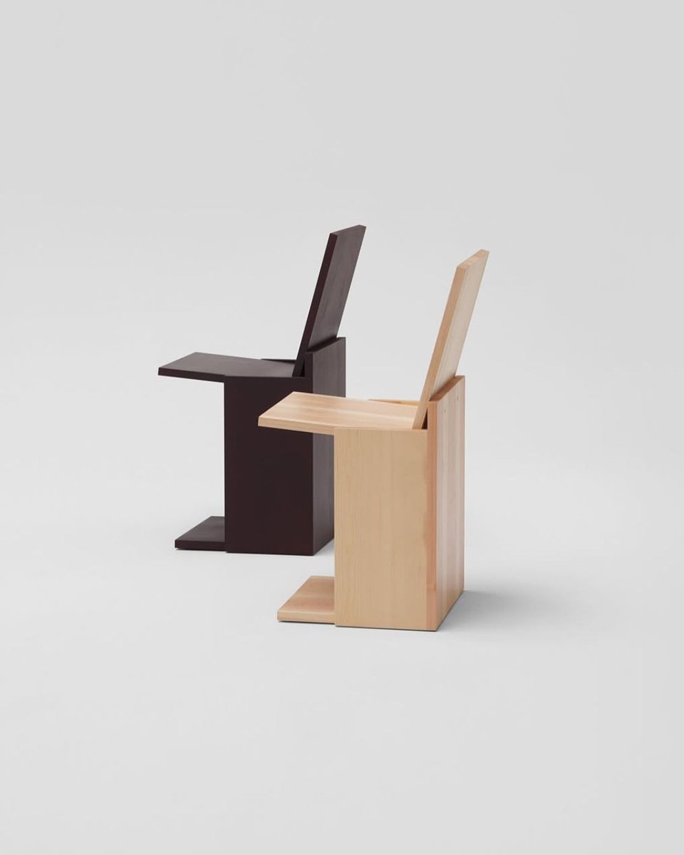 designwantedmag's tweet photo. Drawing from the utilitarian logic of bar seating, the chair integrates storage within its structure while preserving a clean and minimal form.

Azuki chair by CP RV x Licht Gallery

#designwanted #design #chairdesign #wooddesign https://t.co/OEqrFt8X8K