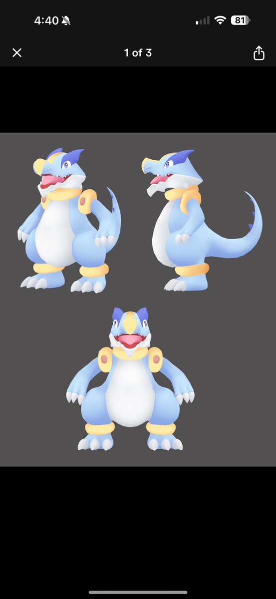 TheUntamedRealm's tweet photo. Meet Crocodile the evolution of Flotodile a creature that you can capture in the untamed realm #indiegame #IndieGameDev #SteamGame https://t.co/hBK3jmxZCl
