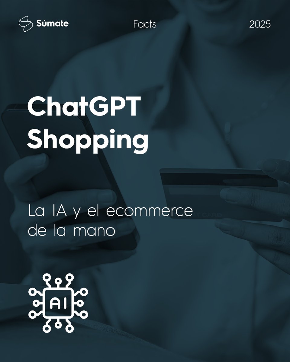 ChatGPT Shopping está aquí. 🤯 El ecommerce conversacional revoluciona la forma de comprar. Menos clics, más fluidez. ¿Cómo puedes posicionar tu marca?

Te lo contamos en nuestro nuevo post.
➡️ hubs.li/Q03DQwpt0