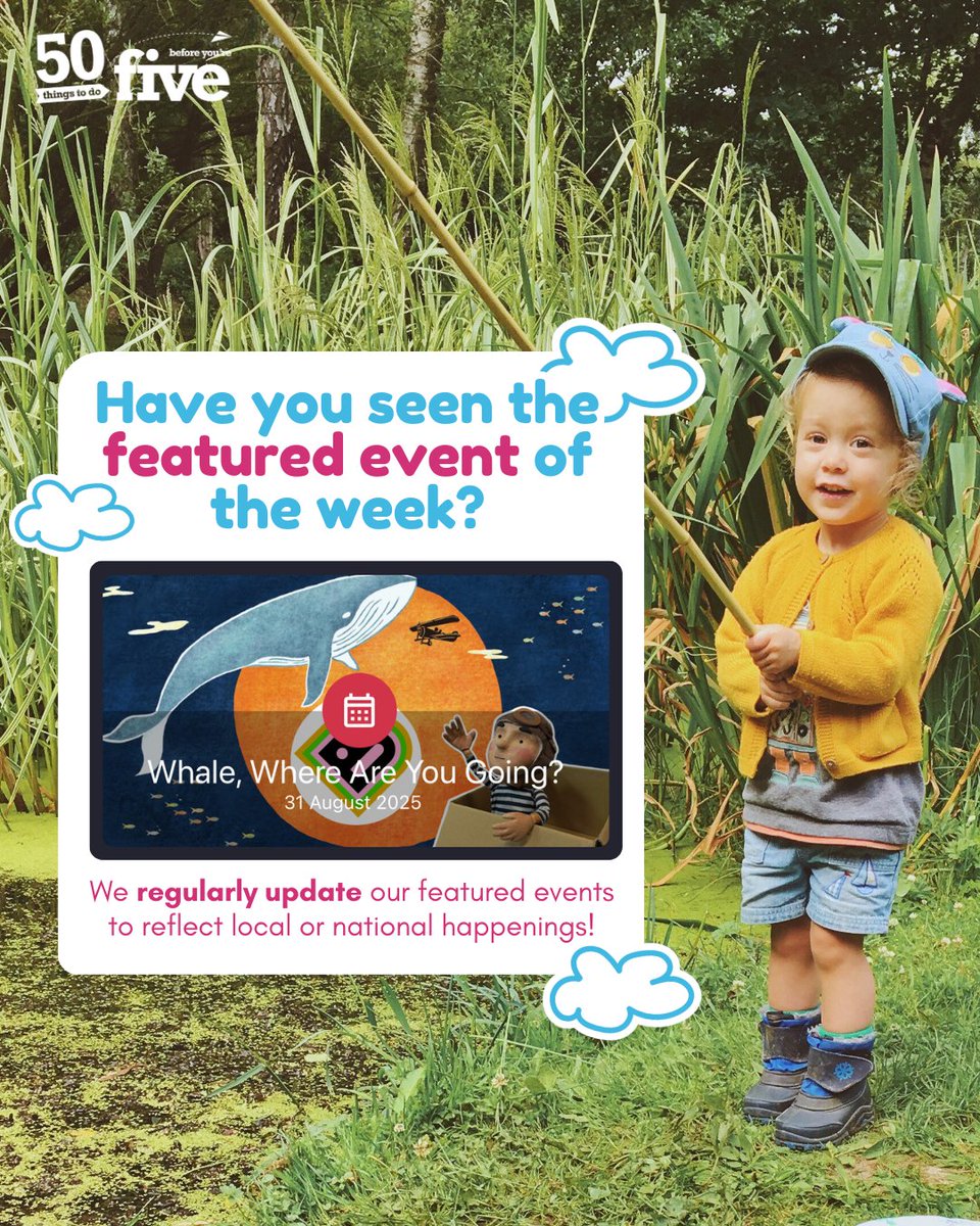 Did you know? Our events page spotlights this week’s featured event! 🎉

Check out the app to see what’s happening near you 👇 bradford.50thingstodo.org/app/os#

#BradfordEvents #50ThingsToDo #CommunityFun #ExploreBradford #LocalEvents #FamilyActivities  #fyp #EarlyYears #FamilyFun