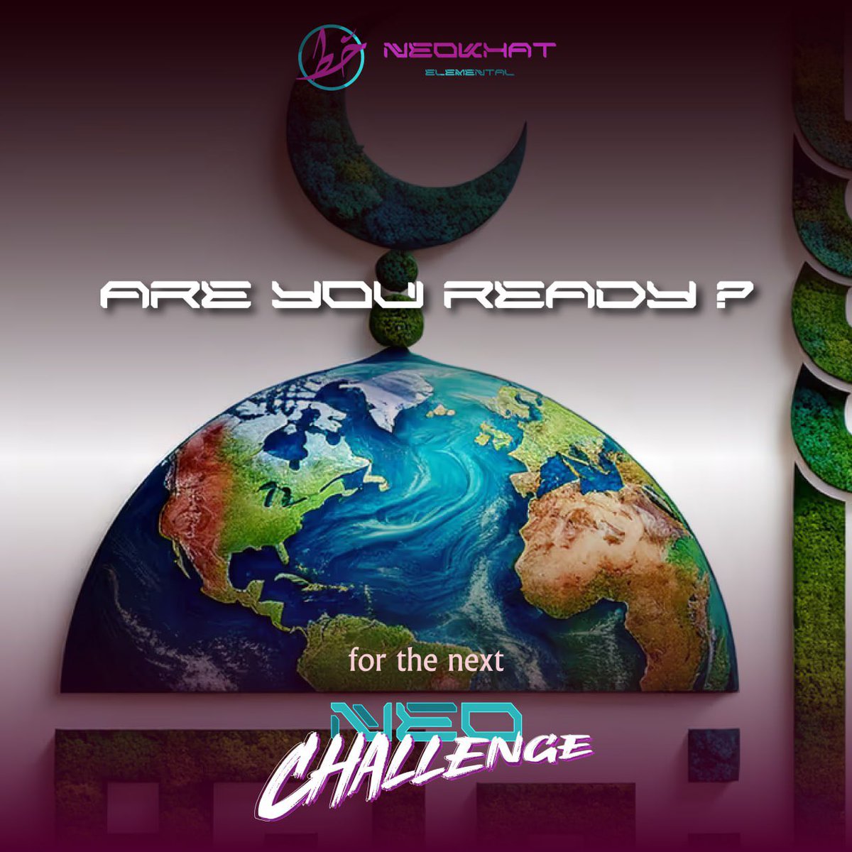 Thecryptokhat's tweet photo. The next NeoChallenge is coming.
It begins beneath the dome..
It grounds. It aligns.
Only 20 will rise.
Will you hold long enough to shine?
✨ Got a Mosque-shaped NeoKhat? Secure yours now on OpenSea:
🔗 https://t.co/os7KFmQeWl
#NeoChallenge #nft #mosque https://t.co/HxxtSVAuah