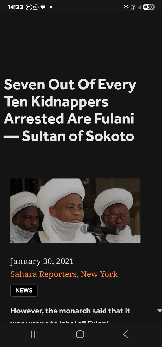 You must be dumb and have your cranum filled with p11g dungs tonshare this kind of drivels 

Most of the killings and kidnapping are done by the fula bandits/militias/islamists and kinsmen of Of this mindless and insenaitive g0at , called Bashir 

Yours masters and lords