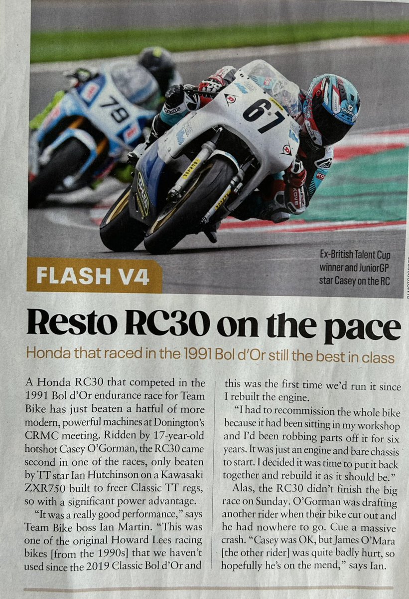 This months Classic Bike Mag