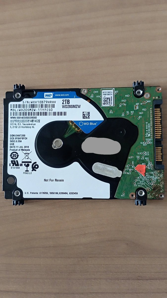 WD 2 TB 
WD20SMZW-11YFC0

Badsector ve busy mode

Süre 5 gün

%93

#2501465

#ankaraverikurtarma
#DigitalVeriKurtarma 
#verikurtarma
#hddverikurtarma 
#datarecoveryinturkey