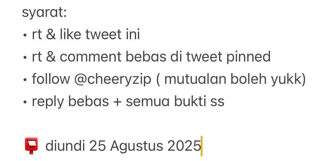cheeryzip's tweet photo. GIVEAWAY PART 3👩🏻‍🌾

haloo, dalam rangka akhirnya aku dapet tgl wisuda &amp; Jun SVT main di The Shadow’s Edge, aku mau ngadain GA:

🪵 4 SET BEM untuk 4 pemenang
🧃 30 gula coklat untuk 2 pemenang
🥯 30 cream untuk 2 pemenang
🧈 30 mentega untuk 2 pemenang
🍣 20 ikan untuk 2 pemenang https://t.co/oBzgigx8ck