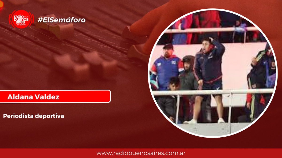 RBA1350am's tweet photo. 🔴 [AHORA] En #ElSemaforo
"Hay un panorama poco claro de qué pasó: por qué no había presencia policial, por qué no se impidieron las agresiones entre los hinchas"

#Independiente #U. de Chile #Violencia #Fútbol

👤 Aldana Valdez- periodista deportiva. https://t.co/w6akPLVlcg