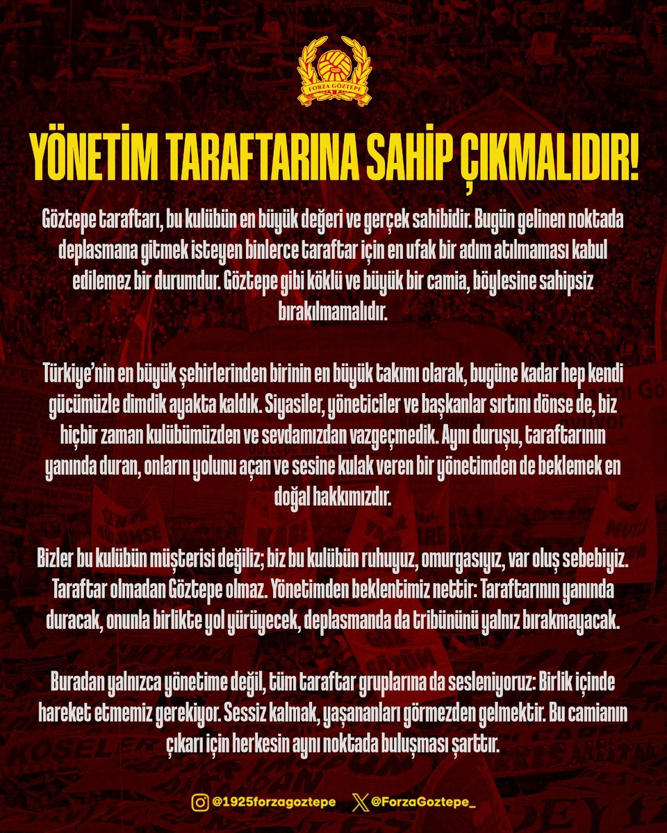 Forza Göztepe tweet media