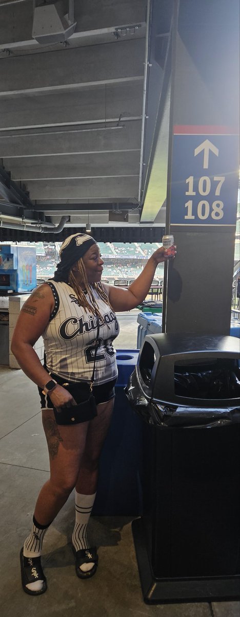 Atlanta was fun. Of course I did a little 108ing &amp; stopped by section 108 in honor of my boys.  <a href="/MrDelicious13/">BeefLoaf🥩</a> <a href="/chorizy/">Chorizy-E</a> <a href="/MySoxSummer/">MSS 🧦 | 私のソックスの夏</a> <a href="/fromthe108/">Section 108</a> #108ing