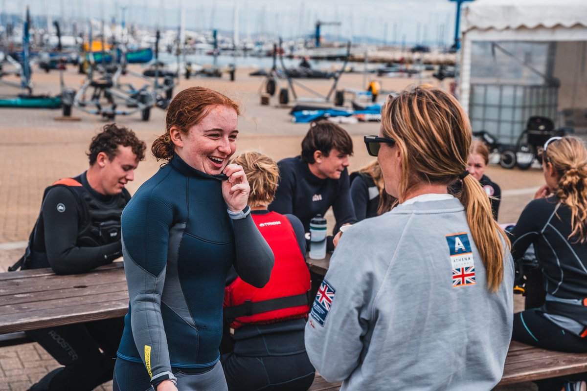 Inspiring the next gen of young foilers 💪

Athena Pathway CEO Hannah Mills hosts a Q&amp;A at the Athena Foiling Festival on the future of foiling!