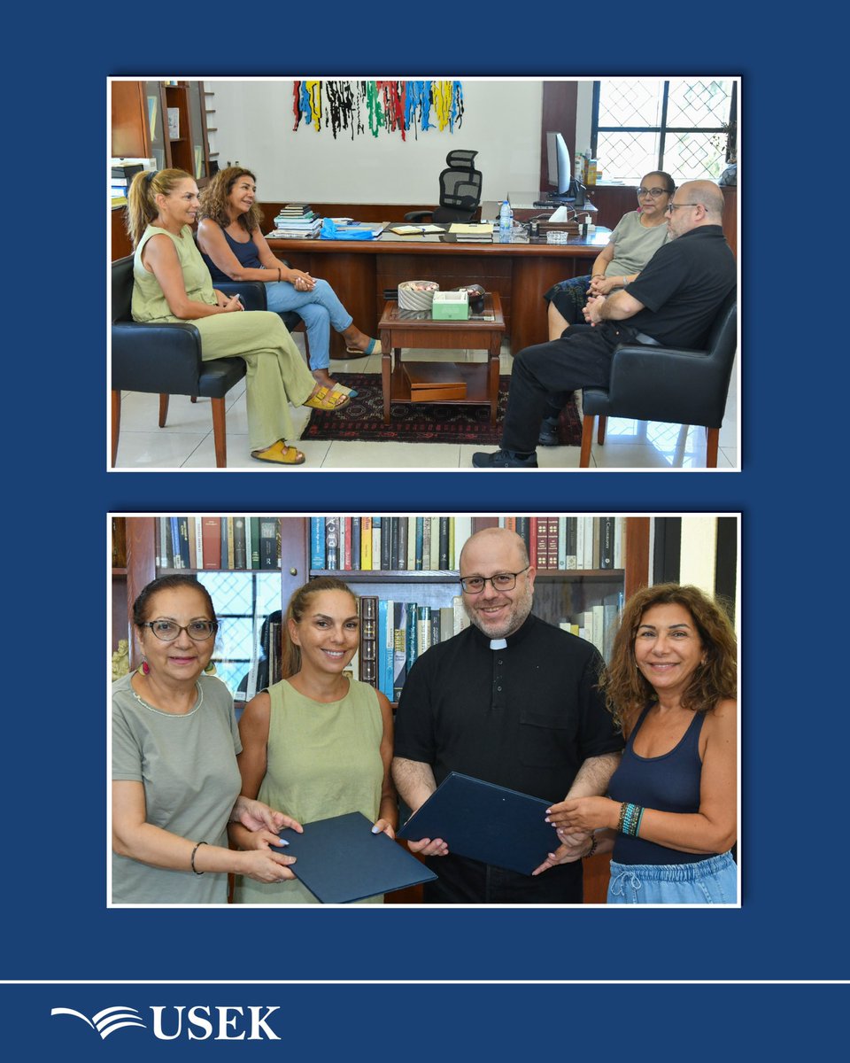 #USEK (@usekofficial) on Twitter photo Preserving the legacy of poet Elia Abou Chedid!
The USEK Library signs an agreement to safeguard his archives at the Phoenix Center for Lebanese Studies, keeping his voice alive for generations. Preserving the legacy of poet Elia Abou Chedid!
The USEK Library signs an agreement to safeguard his archives at the Phoenix Center for Lebanese Studies, keeping his voice alive for generations.