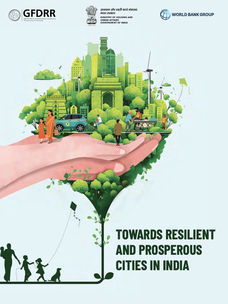 By 2050, India’s urban population will nearly double — and over half of its future infrastructure is yet to be built.

A new GFDRR report shows how timely action on heat, floods, and urban growth can save lives and avert billions in losses.

Read it here: wrld.bg/P7OW50WEVW5