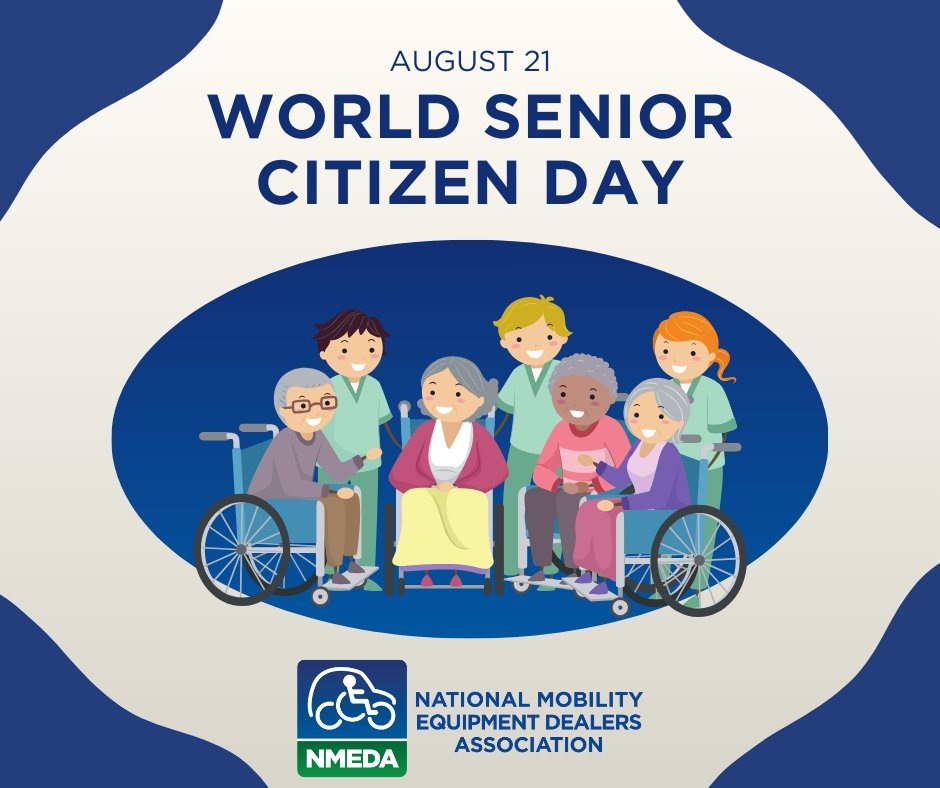 Today is World Senior Citizen Day. 🌎 We honor the wisdom and resilience of older adults and the importance of supporting independence and dignity as we age.
#WorldSeniorCitizenDay