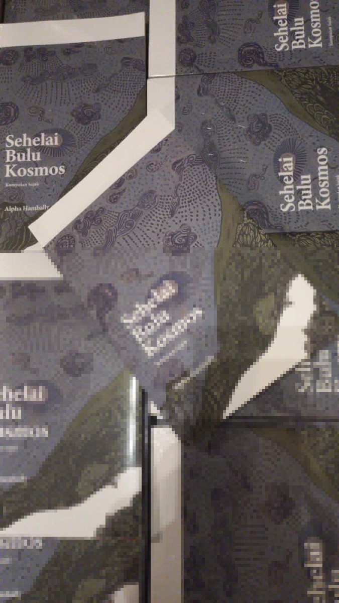 alphambally's tweet image. Sehelai Bulu Kosmos segera meluncur ke tempat teman-teman berada...