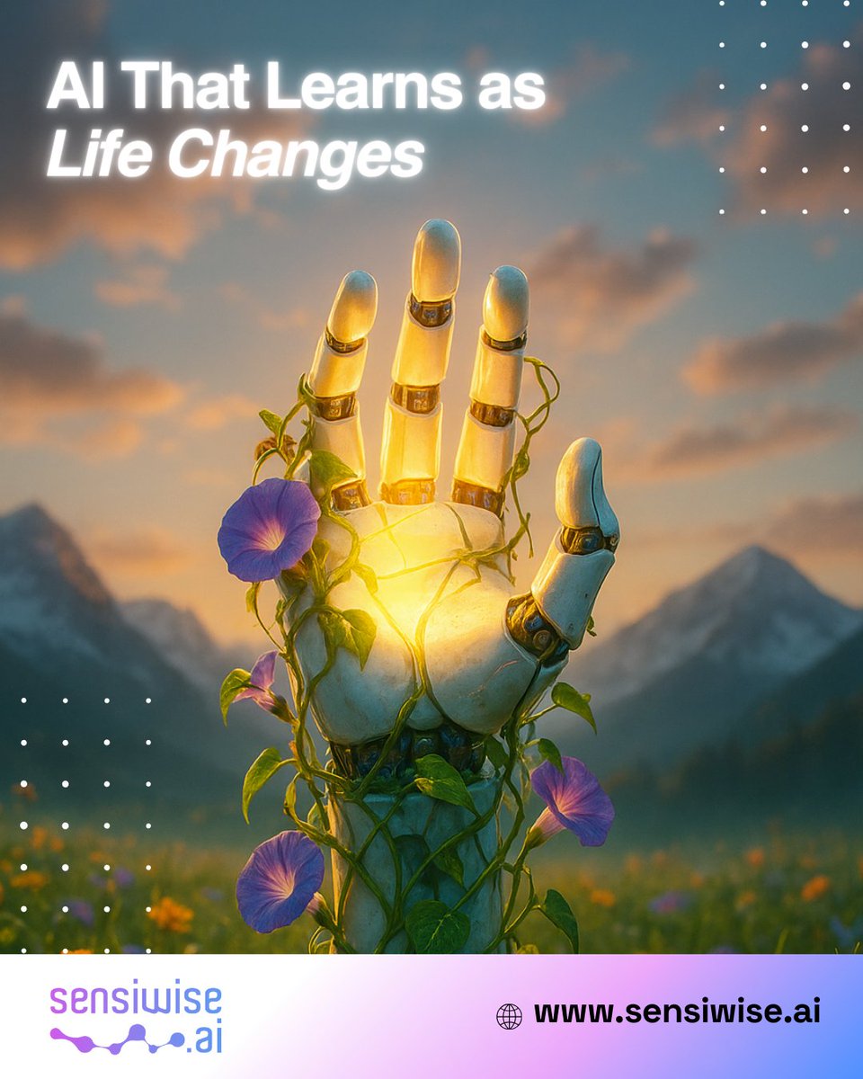 Most think AI is “fixed” train once &amp; run. But the world changes. Non-stationary learning lets AI evolve with new data; adapting in healthcare, finance &amp; brain-computer interfaces. Intelligence that can’t evolve, can’t truly serve.

#AI #MachineLearning #AI4Everyone #AffordableAI