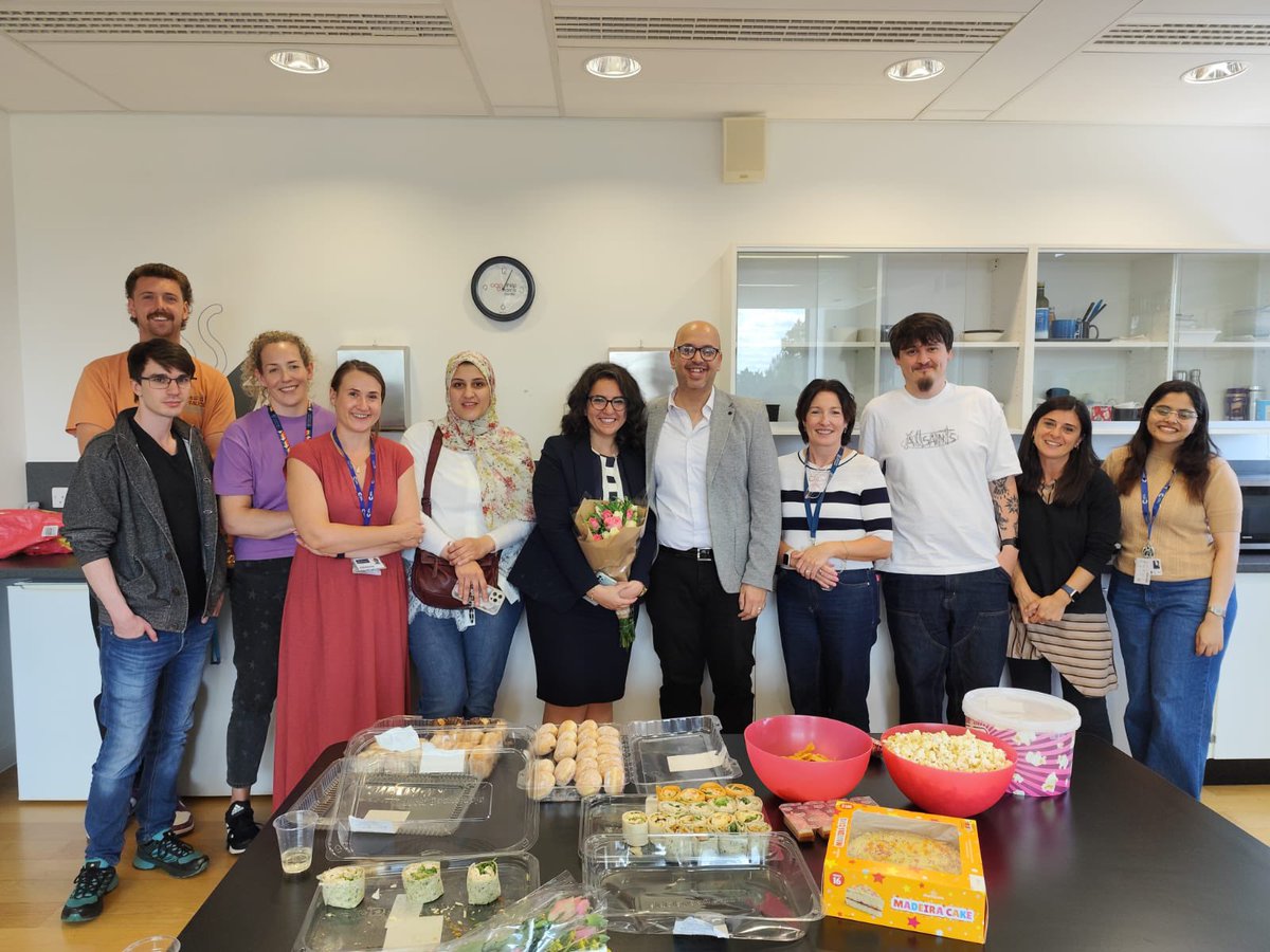 Keeshanlab's tweet photo. Congratulations @EltoukhyMadonna  for successfully defending your PhD  thesis. Another graduate from @Keeshanlab @UofGCancerSci  you truly deserve this, we are delighted for you https://t.co/TQ0Ku0vNUe