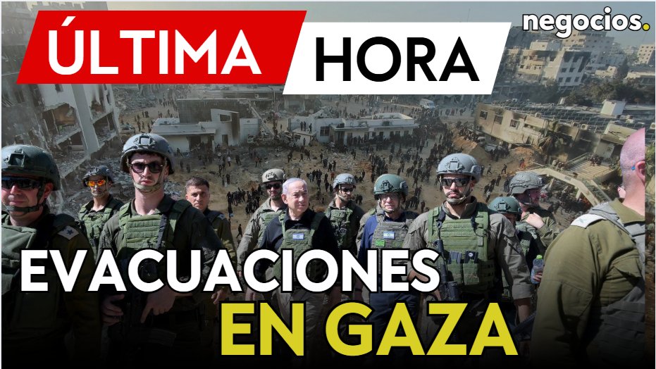 negocios_tv's tweet image. ÚLTIMA HORA | Crisis en Gaza: Israel emite alertas para evacuar civiles y hospitales

youtu.be/5mj4F73n9W4

#ultimahora #israel #civiles #gaza #palestine #guerra #orientemedio #hospital #breakingnews #noticiasinternacionales #negociostv