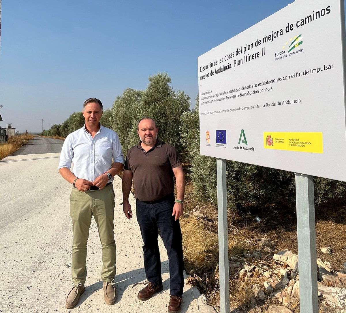 El Gobierno de <a href="/JuanMa_Moreno/">Juanma Moreno</a> invierte 13M€ para la mejora de caminos rurales de la provincia de #Sevilla.

En nuestra provincia se han optimizado un total de 55 caminos rurales, atendiendo a 36 términos municipales. 

🔗ppsevilla.com/el-pp-de-sevil…