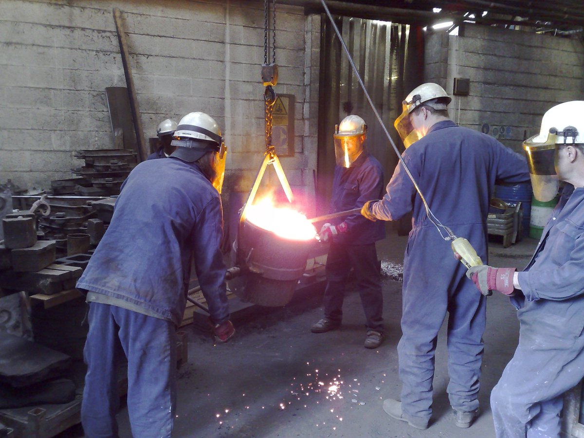 Always a pleasure visiting the foundry to pick up some new castings - especially now that the weather has turned a little cooler!