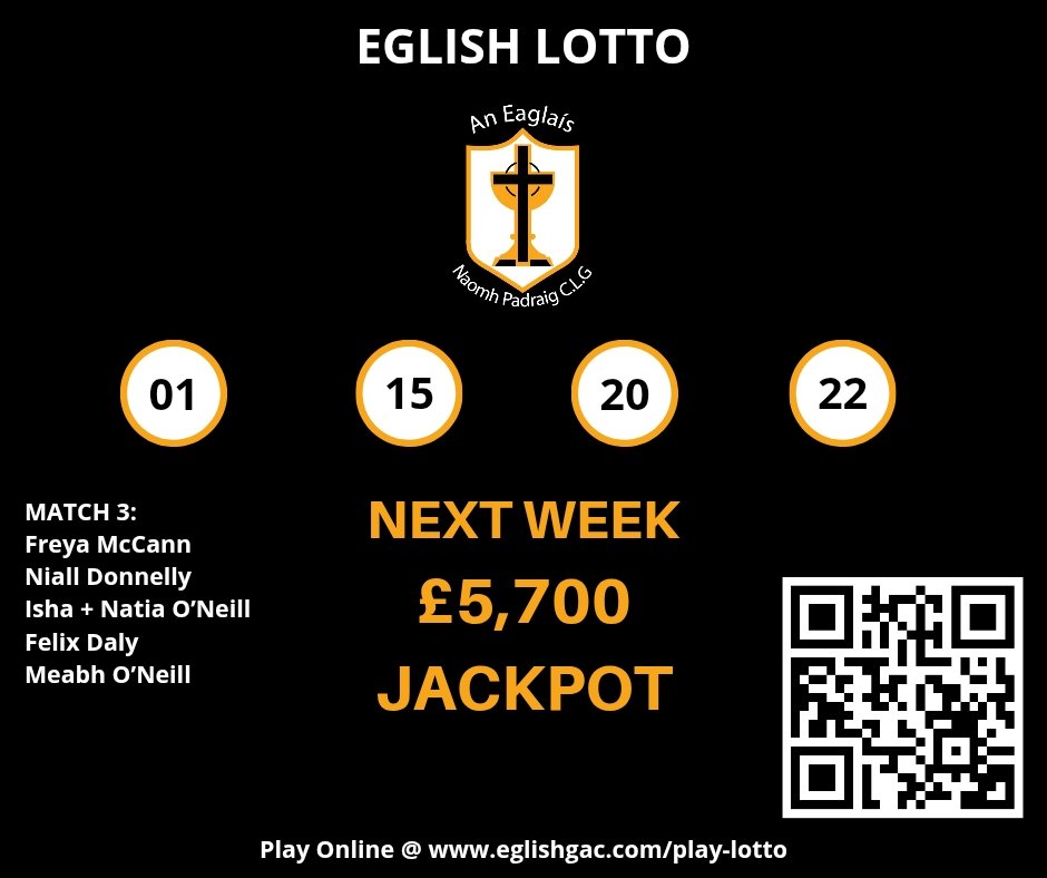 This week's Lotto Results