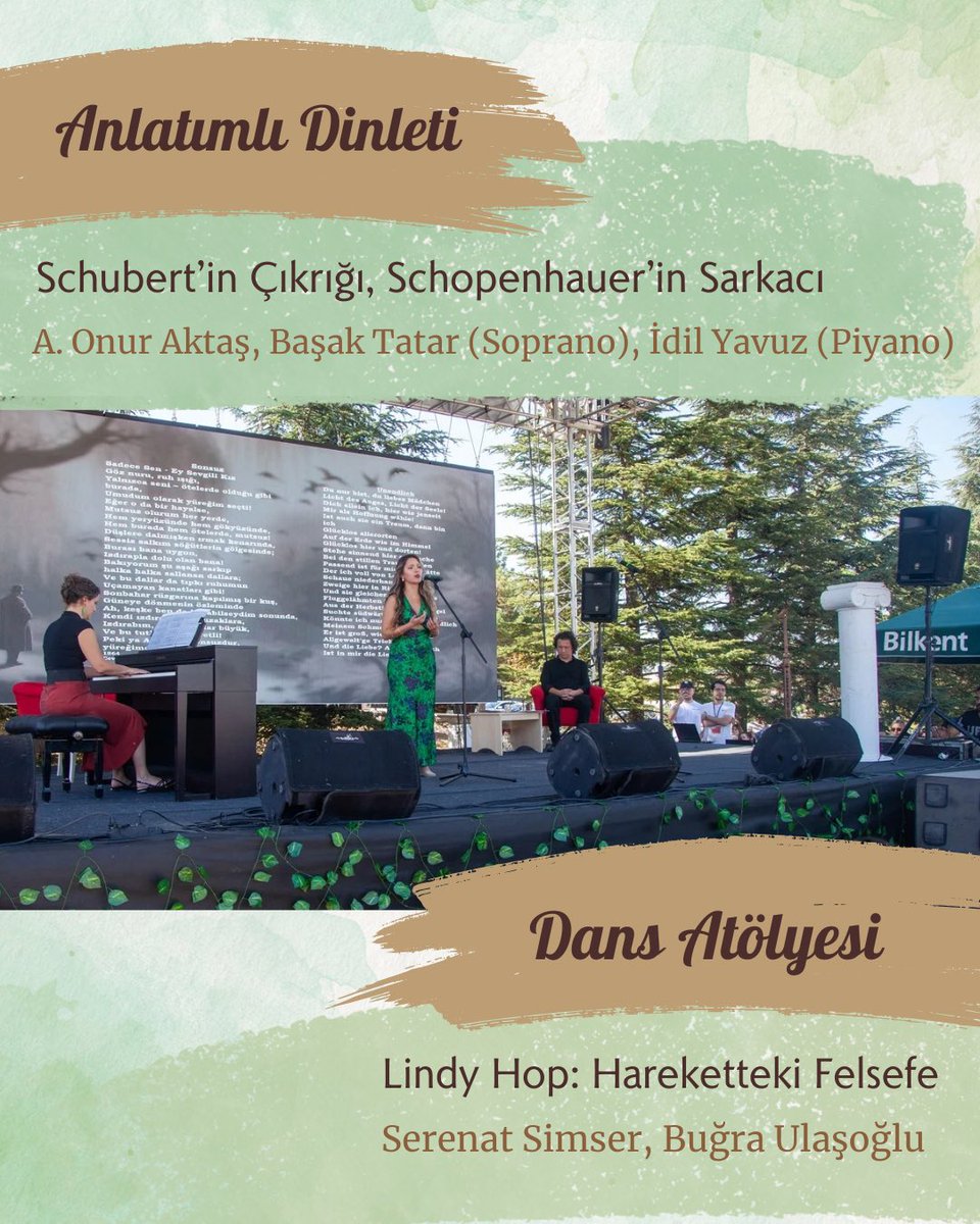 Bilkent Felsefe Şenliği PhilFest25’e sayılı günler kaldı! Ücretsiz kayıtlar 1 Eylül’de açılacak. Sahne programı ve detaylı bilgi için philfest.bilkent.edu.tr üzerinden websitemize ulaşabilirsiniz. 
27 Eylül’de Bilkent Üniversitesinde görüşmek üzere!🌿
#bilkentphilfest #philfest25
