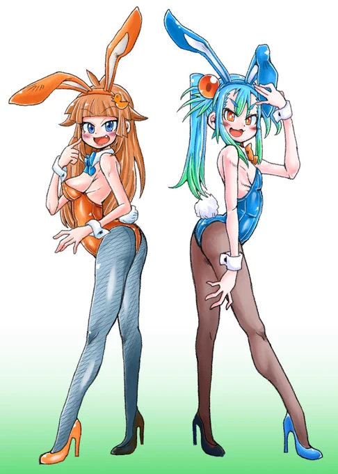 人様のオリキャラバニwithイズミちゃんぬ