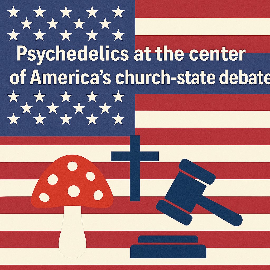 In our last issue: Psychedelics are at the center of America’s church-state debate. Should religious freedom protect their use? 🍄✝️⚖️

A Utah judge just set a precedent, siding with a faith group use of shrooms against Utah county.

#psychedelic #ReligiousFreedom #MentalHealth