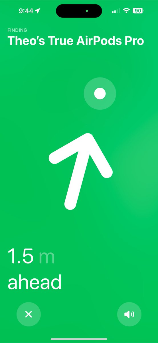 theodesigning's tweet image. Misplaced my AirPods this morning

We don’t talk enough about how good this UX is