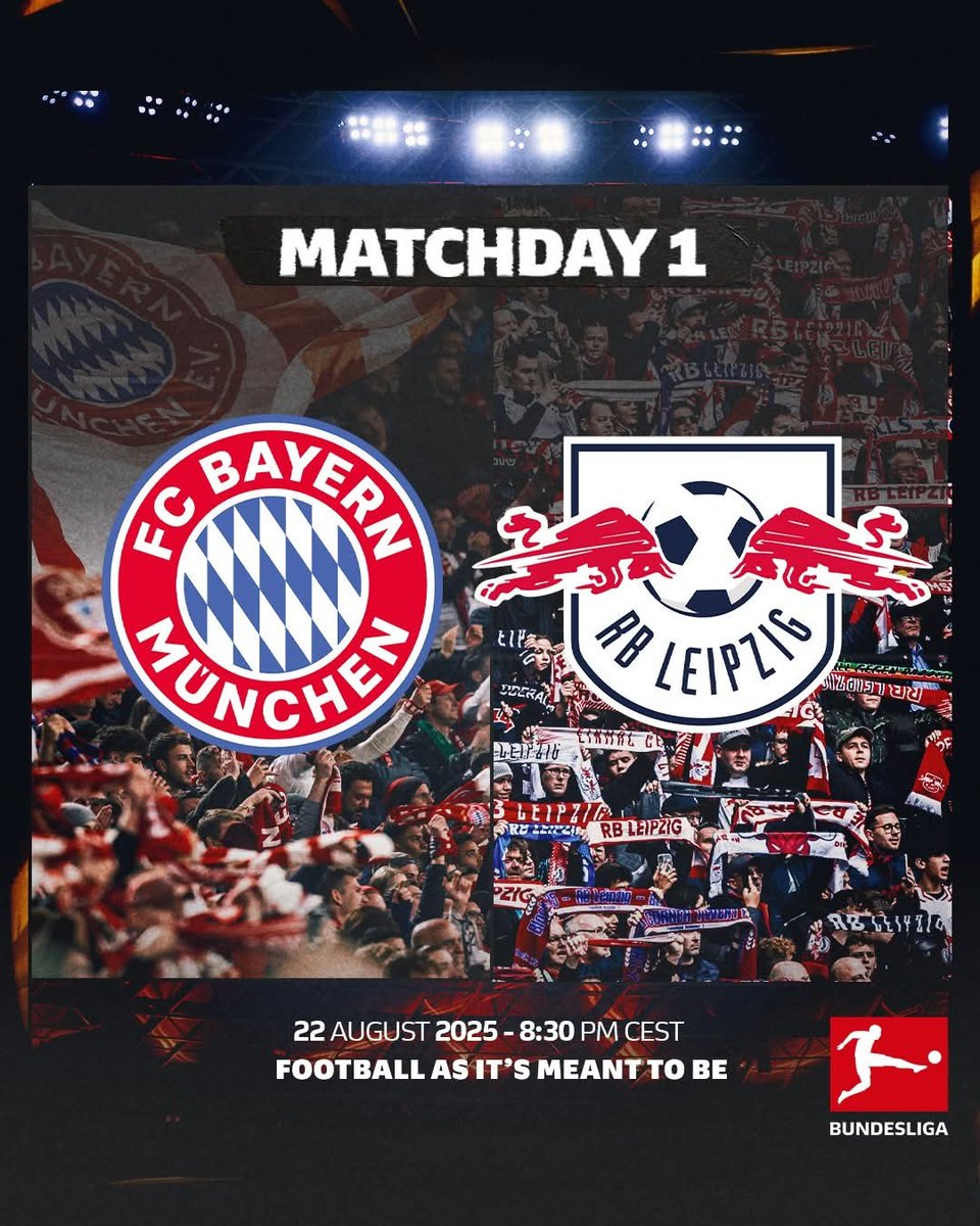 TOMORROW!!!
TOMORROW!!!
TOMORROW!!!
SEASON OPENER!!!
FC Bayern Vs. Leipzig
JOIN US!!!
1:30 KICK
<a href="/FCBayern/">FC Bayern München</a>
<a href="/FCBayernUS/">🇺🇸 FC Bayern US 🇨🇦</a>
<a href="/paulanerusa/">Paulaner USA</a>
<a href="/rathskellerOMA/">Rathskeller Bier Haus</a>
<a href="/miasanmiatulsa/">Mia San Mia Tulsa</a>
<a href="/FCBayernKC/">FC Bayern Kingdom KC</a>
<a href="/CincyBayernOTR/">🇩🇪FC Bayern-Cincinnati 🇺🇸</a>
<a href="/FCBayernCBUS/">Mia San Columbus</a>
<a href="/FCBayernChicago/">FC Bayern Chicago</a>
<a href="/FCBayernGeorgia/">Peach State Bavarians</a>
<a href="/bmorebayern/">B-more Bayern 🇺🇸🇩🇪1️⃣1️⃣✖️🏆</a>
<a href="/SuedkurveTO/">Südkurve Toronto</a>
<a href="/mia_san_japan/">FCバイエルン・ミュンヘン 日本公式ファンクラブ Mia San Japan</a>