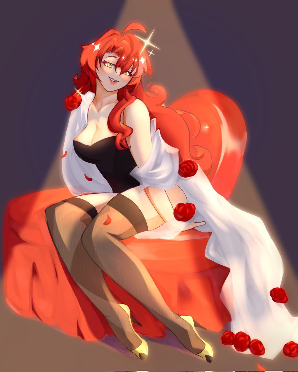 Just dug up my old art and I'm giggling at the difference of my first argenti fanart and my latest

Congrats on the transition genti