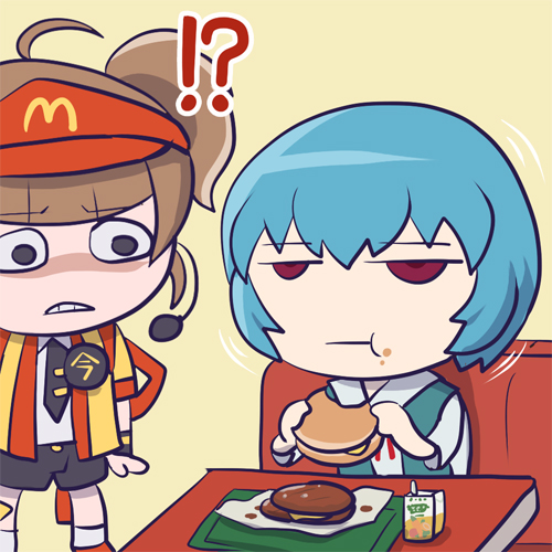 「たのしい過去絵 夜中に急に食べたくなる時ありますね(飯テロ)」|ザ★忍者マスターのイラスト