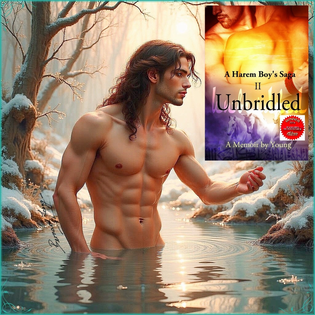 You'll understand what compassion means to me when you read UNBRIDLED myBook.to/UNBRIDLED This is the sequel to an autobiography of a young man's enlightening coming-of-age secret education in a male harem known only to a few.